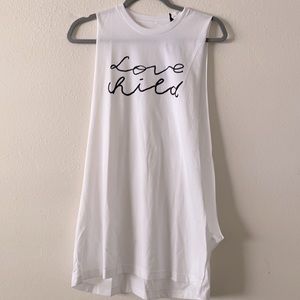 NWT Prince Peter LOVE CHILD muscle tee tank, Lg